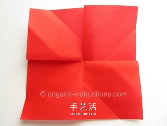 川崎玫瑰花折法教程 川崎玫瑰改良版折紙圖解 -  rpnrmr.com