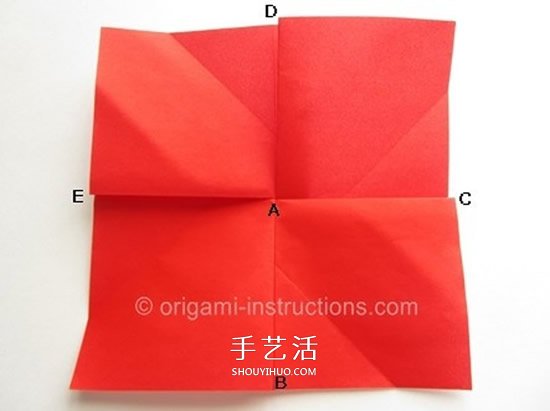 川崎玫瑰花折法教程 川崎玫瑰改良版折紙圖解 -  rpnrmr.com