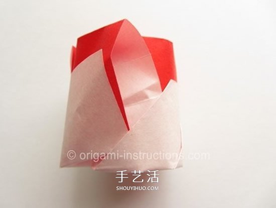 川崎玫瑰花折法教程 川崎玫瑰改良版折紙圖解 -  rpnrmr.com