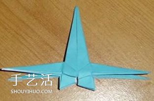 X翼戰(zhàn)斗機折紙方法 怎么折X翼戰(zhàn)斗機圖解 -  rpnrmr.com