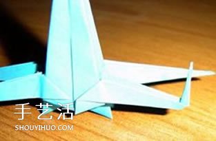 X翼戰(zhàn)斗機折紙方法 怎么折X翼戰(zhàn)斗機圖解 -  rpnrmr.com