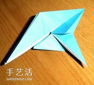 X翼戰(zhàn)斗機折紙方法 怎么折X翼戰(zhàn)斗機圖解 -  rpnrmr.com