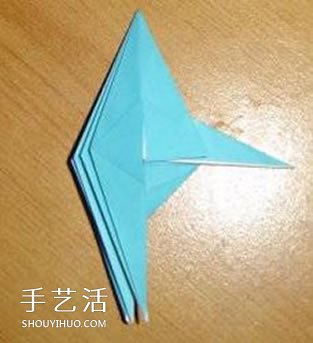 X翼戰(zhàn)斗機折紙方法 怎么折X翼戰(zhàn)斗機圖解 -  rpnrmr.com