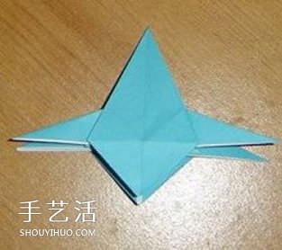 X翼戰(zhàn)斗機折紙方法 怎么折X翼戰(zhàn)斗機圖解 -  rpnrmr.com
