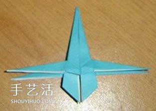 X翼戰(zhàn)斗機折紙方法 怎么折X翼戰(zhàn)斗機圖解 -  rpnrmr.com