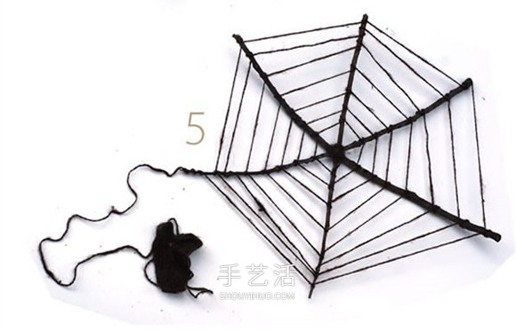 萬圣節(jié)道具制作圖解 兒童簡單蜘蛛網(wǎng)手工制作 -  rpnrmr.com