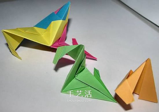 立體星星的折法圖解 折紙星星花球的步驟圖 -  rpnrmr.com