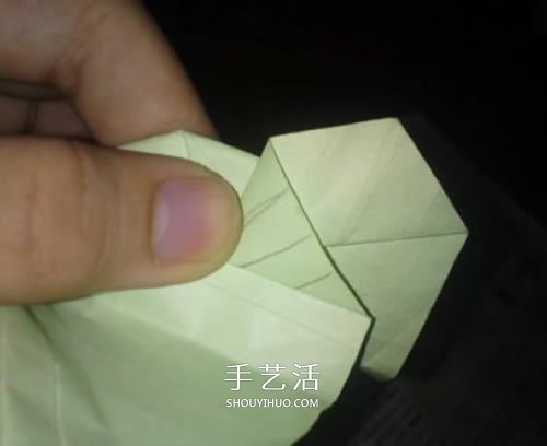美麗又復雜玫瑰花折紙 NS玫瑰折紙實拍圖解 -  rpnrmr.com
