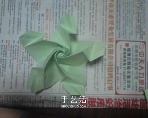 美麗又復雜玫瑰花折紙 NS玫瑰折紙實拍圖解 -  rpnrmr.com