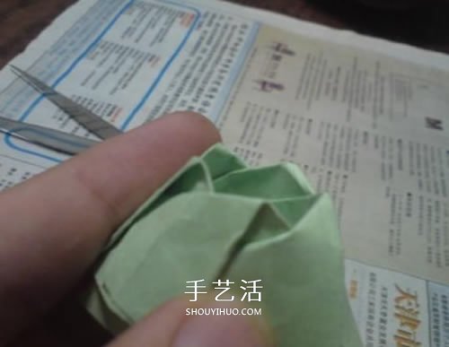美麗又復雜玫瑰花折紙 NS玫瑰折紙實拍圖解 -  rpnrmr.com