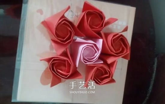 香檳玫瑰的折法圖解 折紙香檳玫瑰的方法過程 -  rpnrmr.com