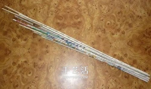 自制生命之樹的做法 廢舊報紙制作生命之樹 -  rpnrmr.com