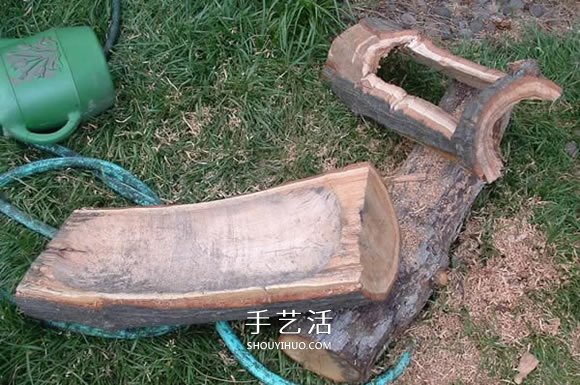 原木樹樁制作山水盆景 自制樹樁山水盆景方法 -  rpnrmr.com