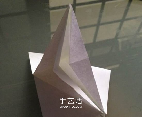 紙百合花的折法圖解 折百合花的方法步驟 -  rpnrmr.com