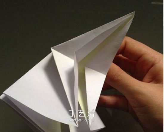 紙百合花的折法圖解 折百合花的方法步驟 -  rpnrmr.com