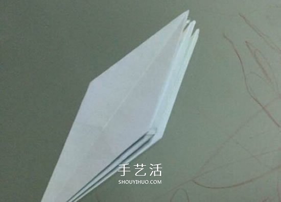 紙百合花的折法圖解 折百合花的方法步驟 -  rpnrmr.com