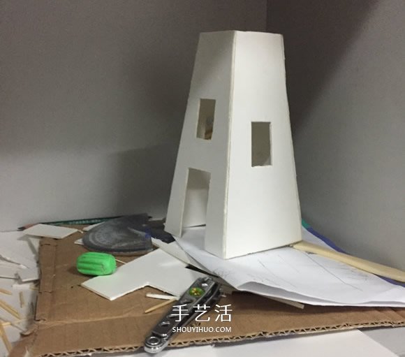 荷蘭風(fēng)車模型制作方法 PVC板做荷蘭風(fēng)車的教程 -  rpnrmr.com
