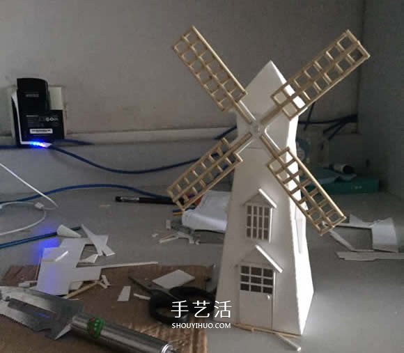 荷蘭風(fēng)車模型制作方法 PVC板做荷蘭風(fēng)車的教程 -  rpnrmr.com