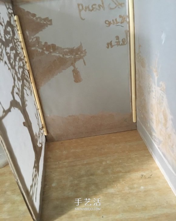 廢物利用手工燈飾制作 文藝范燈罩DIY圖解教程 -  rpnrmr.com