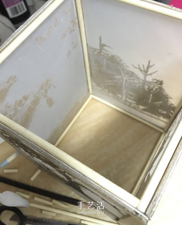 廢物利用手工燈飾制作 文藝范燈罩DIY圖解教程 -  rpnrmr.com