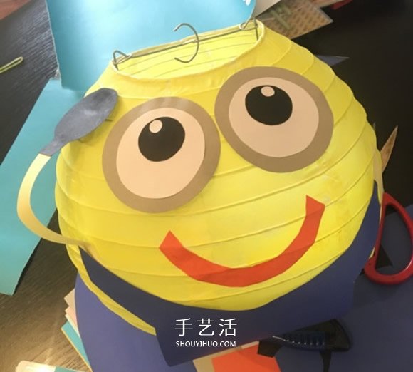 小黃人燈籠制作方法 簡單卡通燈籠的改造教程 -  rpnrmr.com