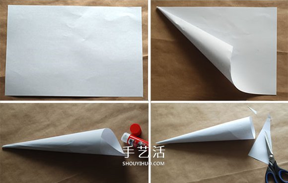 怎么剪紙制作天使掛飾 小天使的做法圖解教程 -  rpnrmr.com