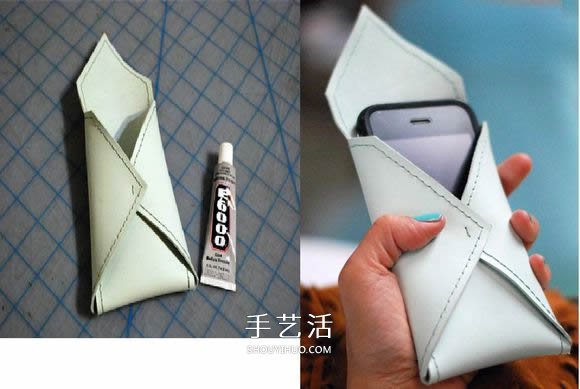 自制皮革手機套的方法 簡單皮革做手機套圖解 -  rpnrmr.com