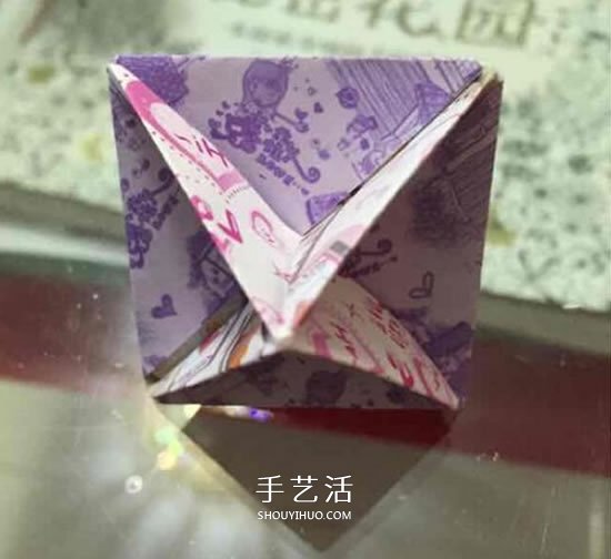 紙陀螺怎么折疊圖解 會轉(zhuǎn)的折紙陀螺折法 -  rpnrmr.com