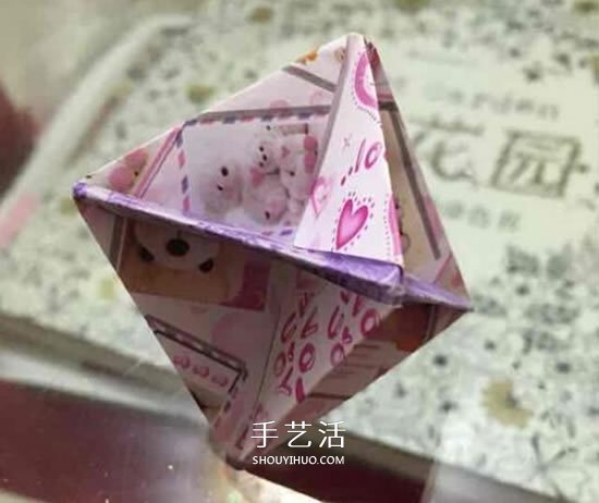 紙陀螺怎么折疊圖解 會轉(zhuǎn)的折紙陀螺折法 -  rpnrmr.com