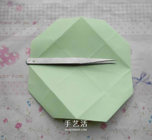 鉆石玫瑰的折法圖解 怎么折鉆石玫瑰的教程 -  rpnrmr.com