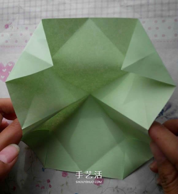 鉆石玫瑰的折法圖解 怎么折鉆石玫瑰的教程 -  rpnrmr.com