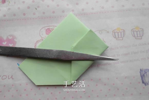 鉆石玫瑰的折法圖解 怎么折鉆石玫瑰的教程 -  rpnrmr.com