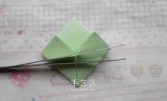 鉆石玫瑰的折法圖解 怎么折鉆石玫瑰的教程 -  rpnrmr.com