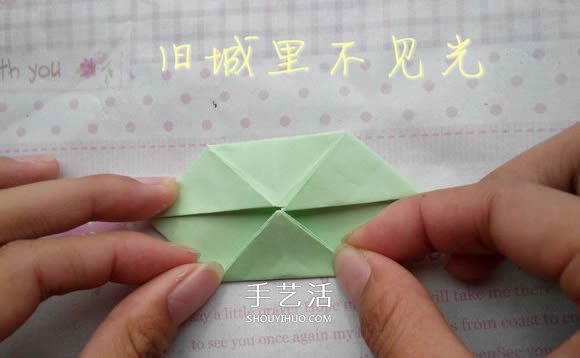 鉆石玫瑰的折法圖解 怎么折鉆石玫瑰的教程 -  rpnrmr.com