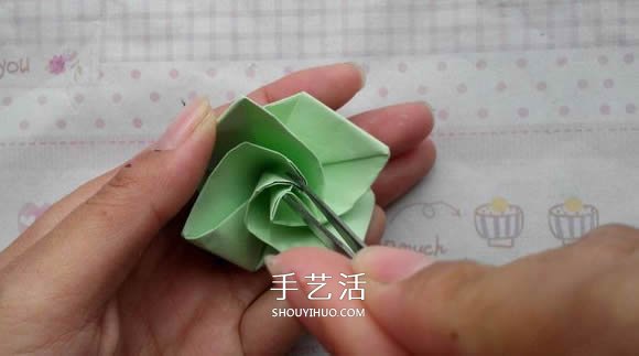 鉆石玫瑰的折法圖解 怎么折鉆石玫瑰的教程 -  rpnrmr.com