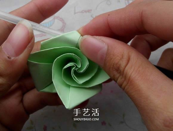 鉆石玫瑰的折法圖解 怎么折鉆石玫瑰的教程 -  rpnrmr.com