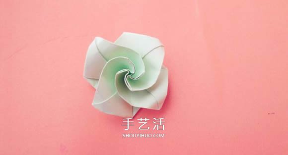 鉆石玫瑰的折法圖解 怎么折鉆石玫瑰的教程 -  rpnrmr.com
