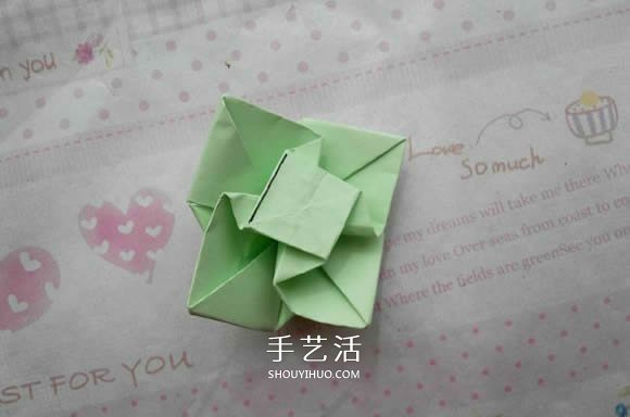 鉆石玫瑰的折法圖解 怎么折鉆石玫瑰的教程 -  rpnrmr.com