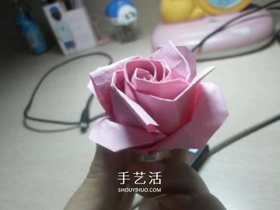 如何折疊玫瑰花圖解 玫瑰花的折法簡(jiǎn)單易學(xué) -  rpnrmr.com