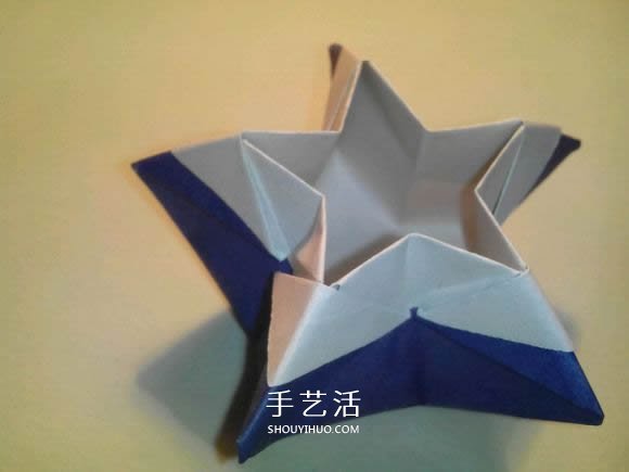 五角星盒子的折法圖解 折紙五角星盒子怎么折 -  rpnrmr.com