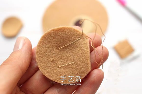 不織布新年小熊制作 超萌小熊布偶DIY圖解 -  rpnrmr.com