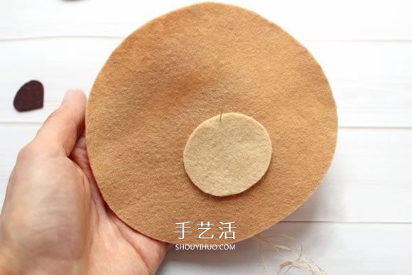 不織布新年小熊制作 超萌小熊布偶DIY圖解 -  rpnrmr.com