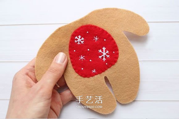 不織布新年小熊制作 超萌小熊布偶DIY圖解 -  rpnrmr.com