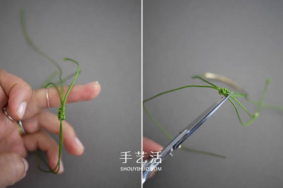 簡單又好看手鏈編法 金色管珠手鏈編織圖解 -  rpnrmr.com