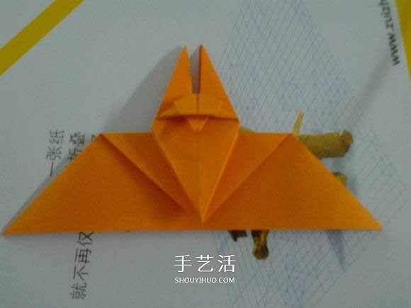 如何折紙蝙蝠的步驟圖 蝙蝠的折紙方法圖解 -  rpnrmr.com