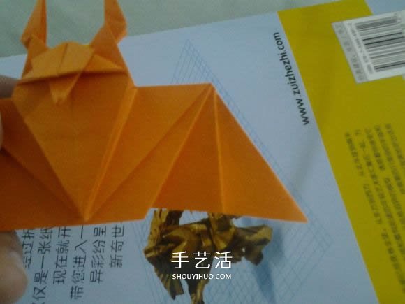 如何折紙蝙蝠的步驟圖 蝙蝠的折紙方法圖解 -  rpnrmr.com