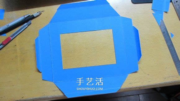 自制紙相框的方法圖解 DIY紙相框怎么做教程 -  rpnrmr.com