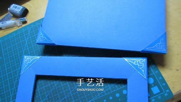 自制紙相框的方法圖解 DIY紙相框怎么做教程 -  rpnrmr.com