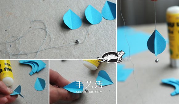 自制彩虹風(fēng)鈴的方法 卡紙制作彩虹風(fēng)鈴教程 -  rpnrmr.com