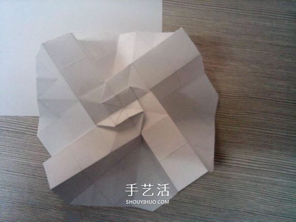 八瓣川崎玫瑰折法圖解 折紙八瓣川崎玫瑰花 -  rpnrmr.com